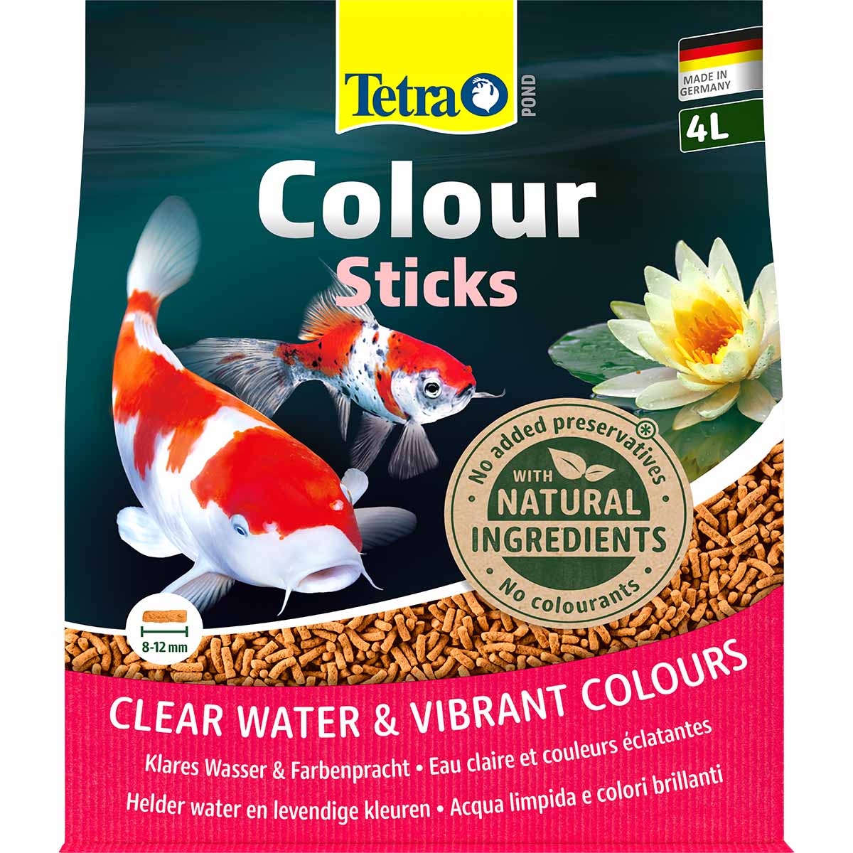 Tetra Pond Teichfischfutter Colour Sticks 4l von Tetra