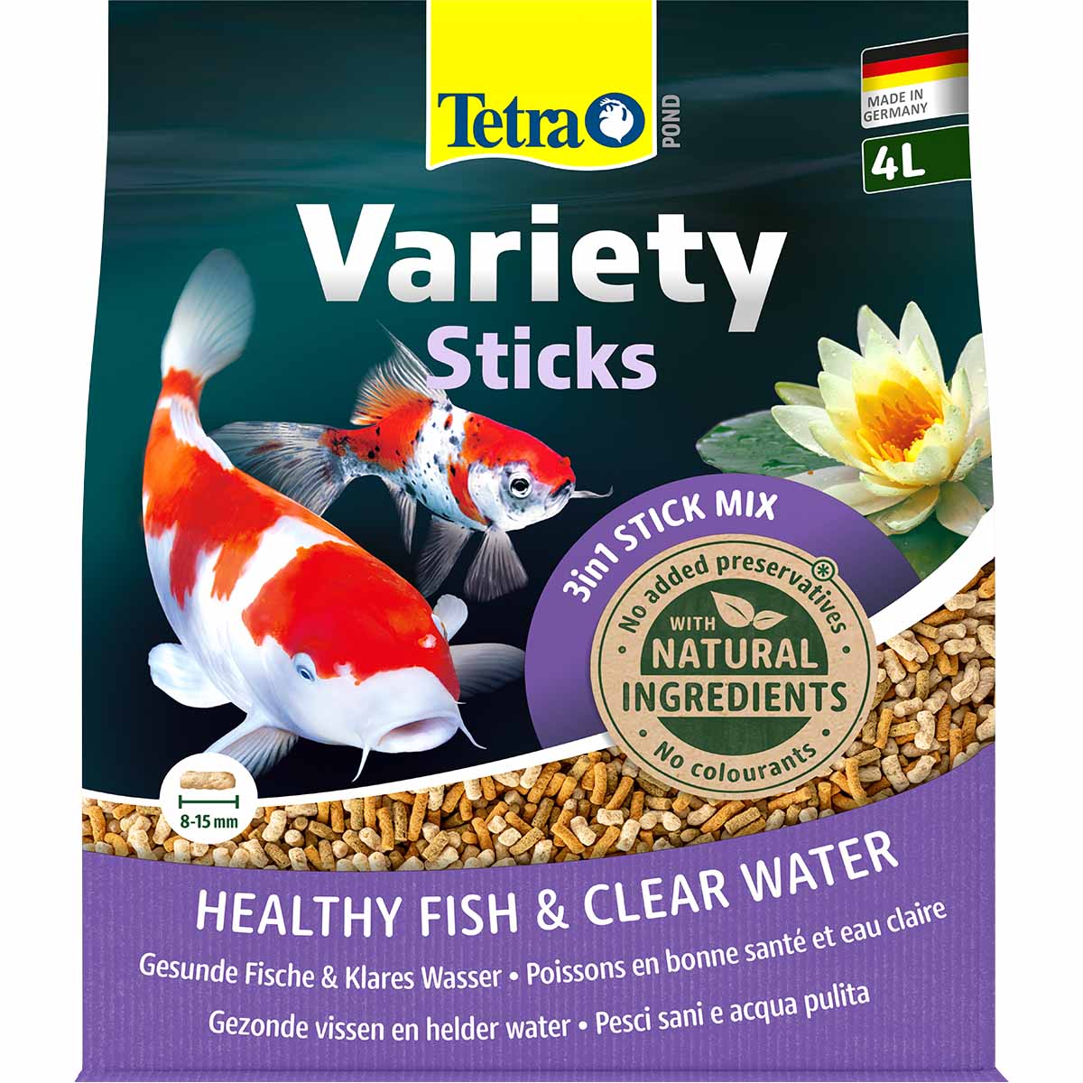 Tetra Pond Teichfutter Variety Sticks 4l von Tetra