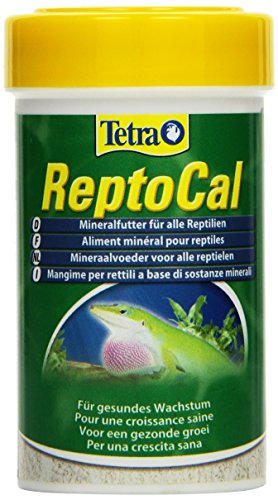 Tetra ReptoCal - Mineralfutter für gesundes Knochenwachstum in Pulverform für alle Reptilien, 100 ml Dose von Tetra