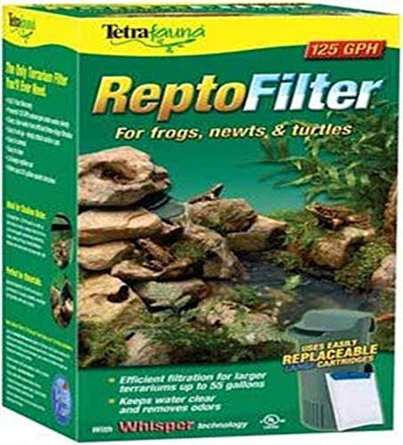 Tetra ReptoFilter für Terrarien, für Frösche, Nachrichten und Schildkröten, 125 GPH von Tetra