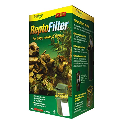 Tetra ReptoFilter für Terrarien, für Frösche, Nachrichten und Schildkröten, 90 GPH, grün von Tetra