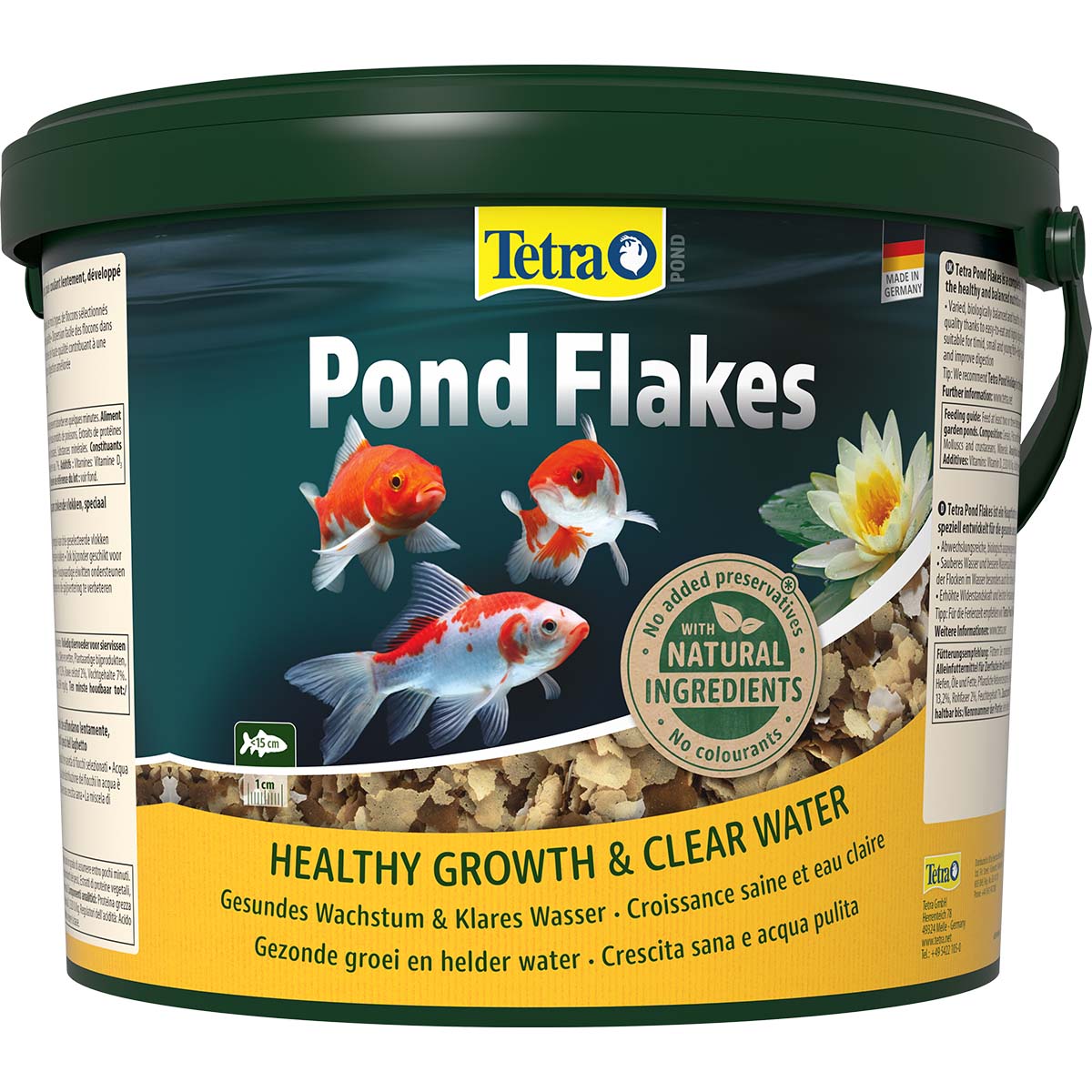 Tetra Teichfutter Pond Flakes 10l von Tetra