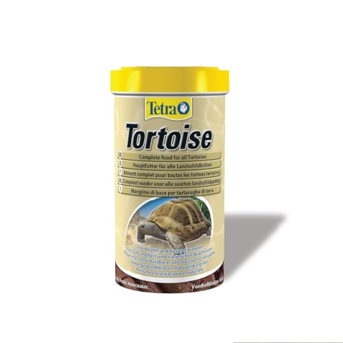 Tetra Tortoise - Hauptfutter für alle Landschildkröten zur artgerechten Ernährung, 500 ml Dose von Tetra