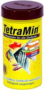 TetraMin Normalflocken Fischfutter, besondere Schwimm - und Sinkeigenschaften 100ml von Tetra