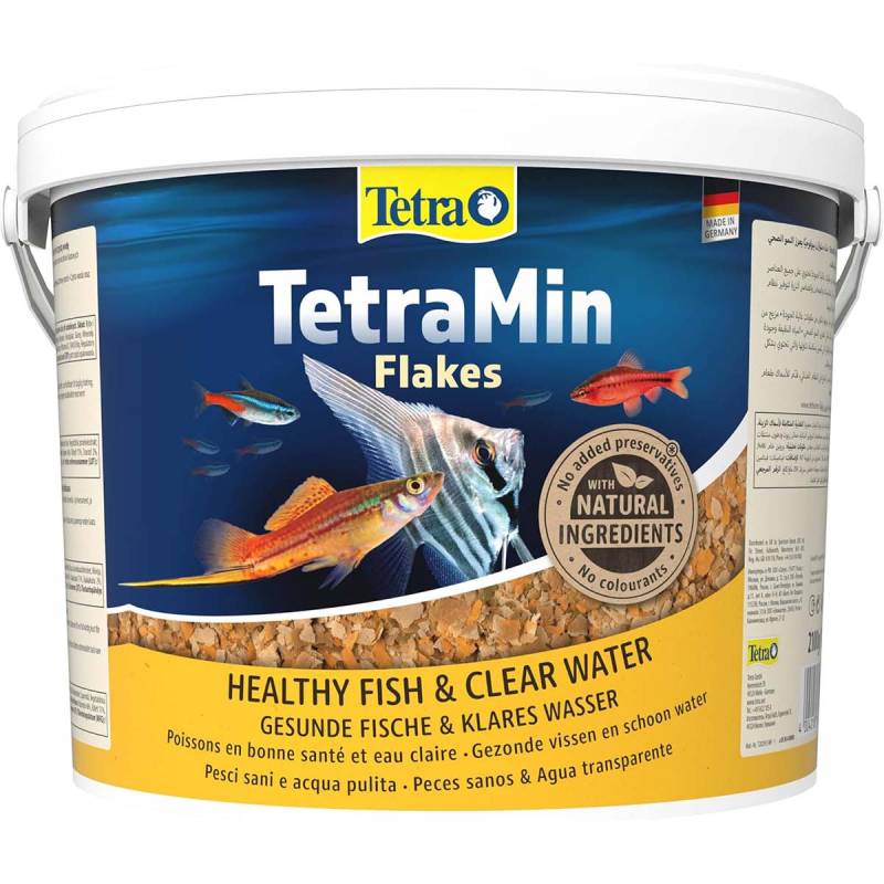 TetraMin Normalflocken Fischfutter 10l von Tetra