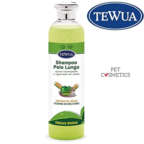 Tewua Shampoo Natura Amica Pelo lang Apfel grün 250ml - P51051 von Tewua