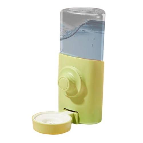 Hasenwasserspender für Käfig, hangbare Guinea -Wasserflasche ohne Tropfen - Keine DRIP Automatic Small Animal Water Flasche,Fütterungsstation Drink, Haustier -Feeder für Cage 600ml von Tewzafiya