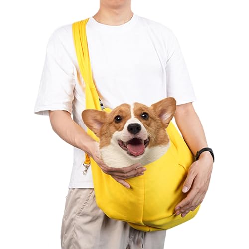 Tragetasche für kleine Hunde | Handfreie sichere Hundetragetasche - Handfreier, sicherer Tragegurt für kleine Hunde, Welpen-Tragetasche mit verstellbarem Riemen für Outdoor, Reisen, Tragetasche für kleine Hunde | Handfreie sichere Hundetragetasche - Handfreier, sicherer Tragegurt für kleine Hunde, Welpen-Tragetasche mit verstellbarem Riemen für Outdoor, Reisen, von Tewzafiya