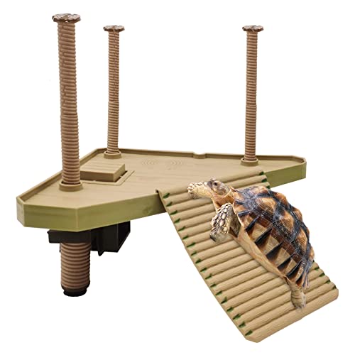 Tfwadmx Turtle Basking Plattform Floating Turtles Pier Terrapin Dock Aquarium Float Dekoration Baske Terrasse Klettern für Schildkröten, Molchen, Krebse und Salamander von Tfwadmx