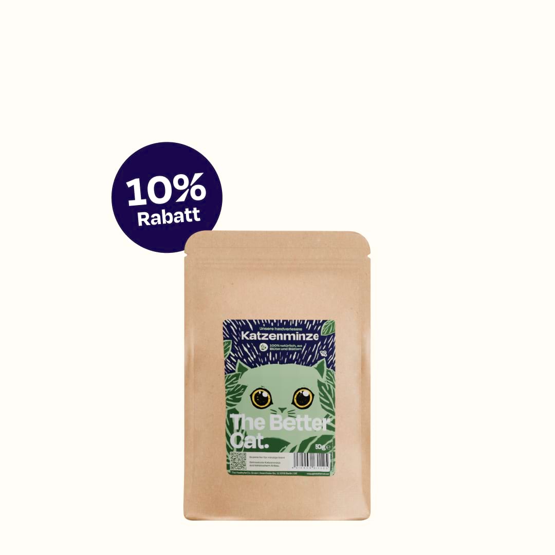Handverlesene Katzenminze, 50g – Bio-Qualität aus Kanada, stimuliert und entspannt, von The Better Cat Handverlesene Katzenminze, 50g – Bio-Qualität aus Kanada, stimuliert und entspannt, von The Better Cat von The Better Cat