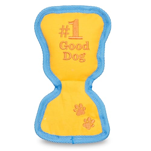 The Dodo Stuffing Free #1 Dog Trophy Crinkle Flattie Durable Dog Toy for Pets Durable Toys for Dogs, Stuffingless Dog Toys, Flat Dog Toys, Crinkle Dog Toys von The Dodo