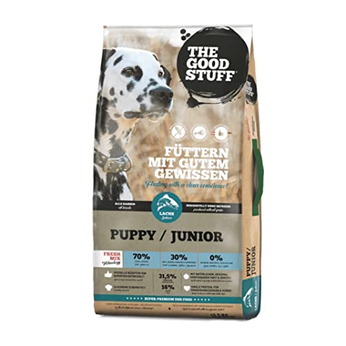 THE GOODSTUFF Lachs Puppy & Junior Trockenfutter (12.5 kg) von THE GOODSTUFF