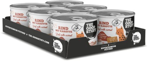 Katzennassfutter The Goodstuff Mixpaket 6x200g von The Goodstuff