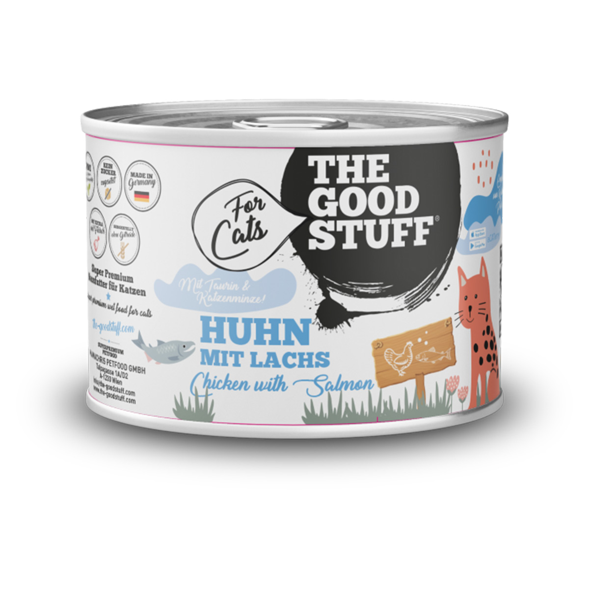 The Goodstuff Adult Huhn mit Lachs 6x200g von The Goodstuff