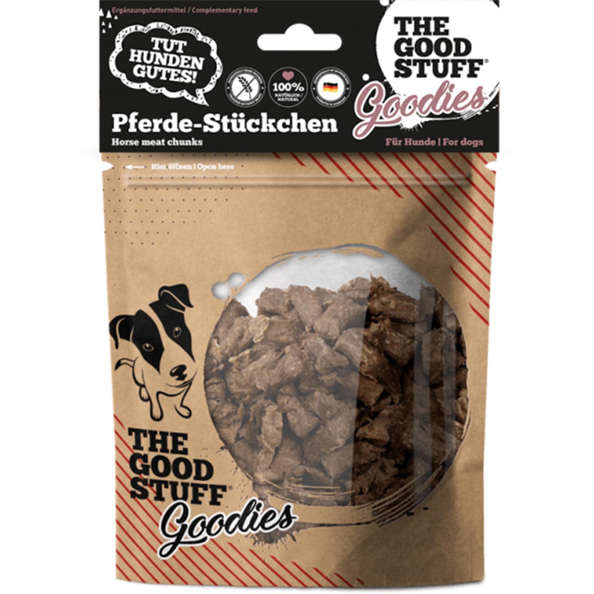 The Goodstuff Pferde-Stückchen 150g von The Goodstuff