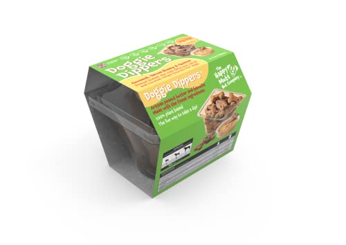 Doggie Dippers™ Pot - Devon Honing Quinoa- Are a World-First Interactive Dog Treat. Blending Gluten and Wheat Free Carob and Coconut Biscuits with Our Carob Flavoured Peanut Butter von The Happy Mutt Nut Company