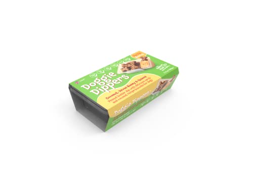 Doggie Dippers™ Tray - Devon Honing Quinoa - Are a World-First Interactive Dog Treat. Blending Gluten and Wheat Free Carob and Coconut Biscuits with Our Carob Flavoured Peanut Butter von The Happy Mutt Nut Company