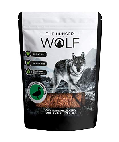 The Hunger of The Wolf Entenfleisch-Hundesnack, Ente, 0,2 kg von The Hunger of the Wolf