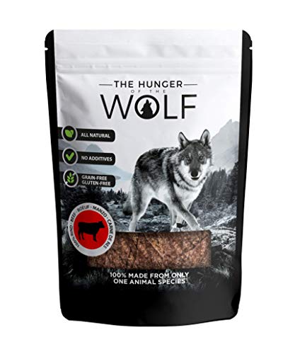 The Hunger of The Wolf Rindfleisch-Hundesnack, Rind, 0,2 kg von The Hunger of the Wolf