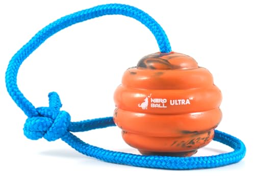 The Nero Ball Nero Ball Ultra TM – Trainingsball für Hunde an einem Seil – Übungs- und Belohnungsspielzeug für Hunde von The Nero Ball