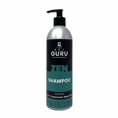 ZEN Hundeshampoo - Bernstein Zedernholz Schwarzer Pfeffer - Beruhigendes Shampoo, 500 ml von The Pet Guru