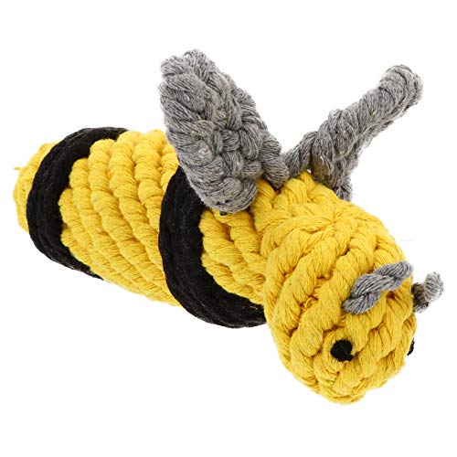 Bee Pet Toy Puppy Teething Toys Dogman Toys Animal Toys Dog Stuffed Toy Dog Chew Toys Dog Chasing Toy Dog Chewing Toys Bite Resistant Dog Toy Teasing Toys for Dogs Tugboat von Theaque