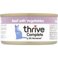 Sparpaket Thrive Complete 24 x 75 g - Rind mit Gemüse von Thrive