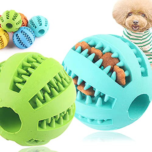 Thrivinger Dog Molar Ball, Naturkautschuk DogMolar Toy, Multifunktionale Zahnreinigung Und Zahnfleischmassage, Große Und Mittlere Hunde Zum Reinigen Der Zähne Und Zum Kauen Von Spielzeugbällen von Thrivinger