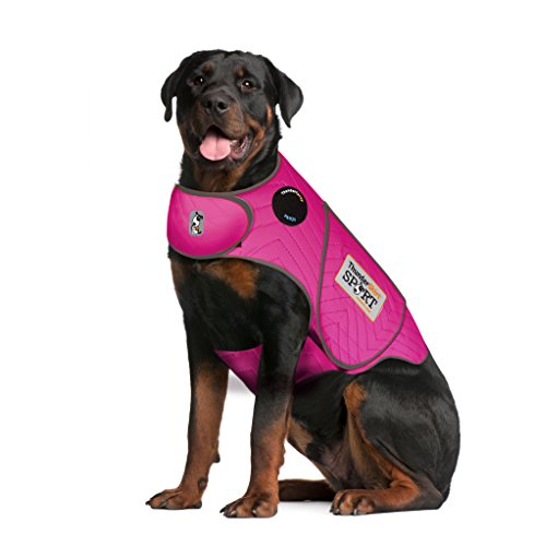 Thundershirt Dogs Clothing Thundershirt Dog Anxiety Jacket, Fuchsia, XXL US von Thundershirt