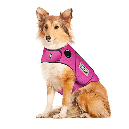 ThunderShirt Hundeweste für Hunde, Größe L, Fuchsia, zur Linderung von Angstzuständen von Thundershirt