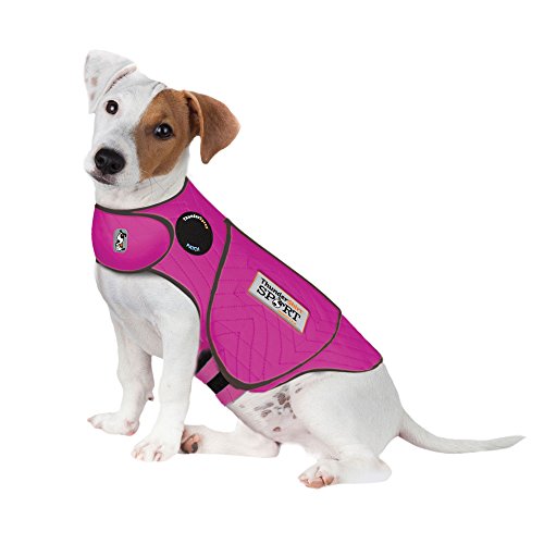 Thundershirt Hundebekleidung Thundershirt Hundeangstjacke, Fuchsia, Größe S von Thundershirt