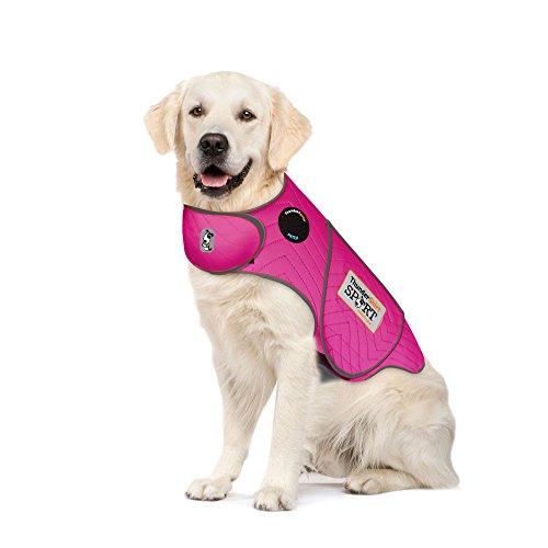 ThunderShirt Hundeweste für Hunde, Größe XL, Fuchsia, zur Linderung von Angstzuständen von Thundershirt