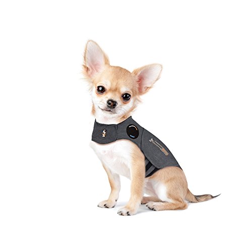 Thundershirt Hundemantel, Größe XXS, grau von Thundershirt