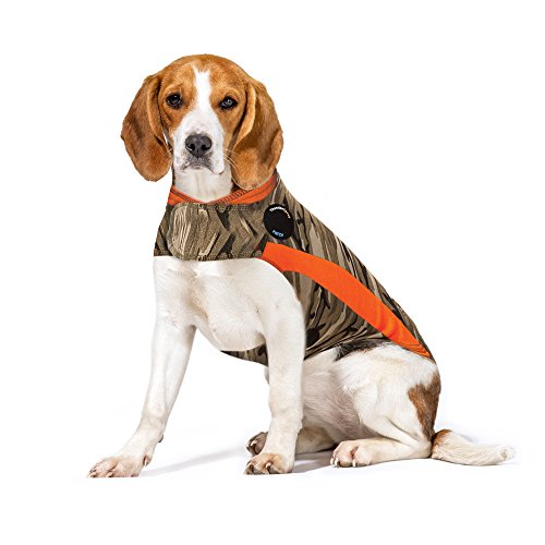 Thundershirt Hunde-Poloshirt für Hunde, Größe M, Tarnmuster von Thundershirt