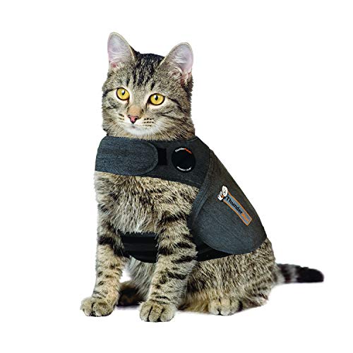 Thundershirt T02-HGL Mantel für die Katze, L, grau von Thundershirt