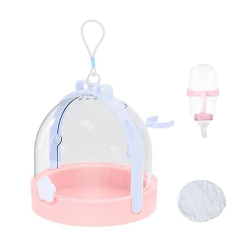Tiajingzi Hamster Transportbox,Frettchen Transportkäfig Käfig Für Reisen - Tragbares Haustierzubehör Mit Trinkflasche Für Outdoor Angeln Spazierengehen Urlaub - Vogel Kaninchen Chinchilla Igel Tiajingzi Hamster Transportbox,Frettchen Transportkäfig Käfig Für Reisen - Tragbares Haustierzubehör Mit Trinkflasche Für Outdoor Angeln Spazierengehen Urlaub - Vogel Kaninchen Chinchilla Igel von Tiajingzi