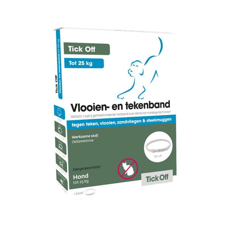 Tick Off Floh- & Zeckenband - großer bis extra großer Hund - 75 cm von Tick Off