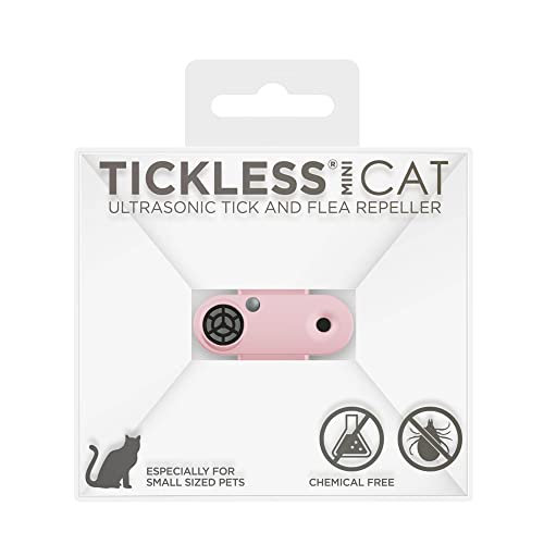 Tickless Mini - Ultrasonischer, natürlicher, chemiefreier Zecken- und Flohvertreiber - Babypink von Tickless