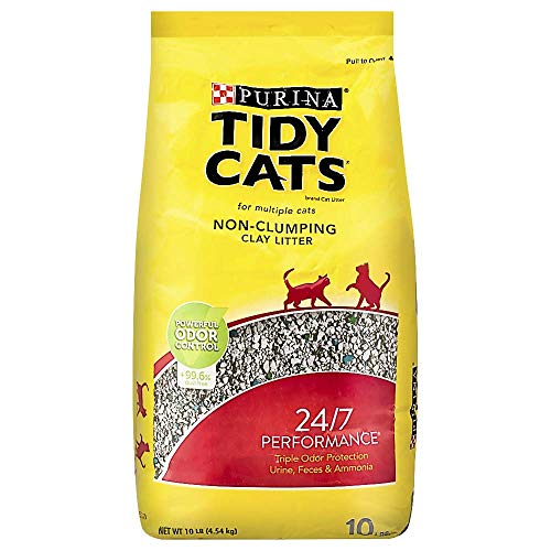 Tidy Katzen nicht klumpender 24/7 Leistung langlebiges Katzenstreu für mehrere Katzen Geruchskontrolle von Tidy Cats