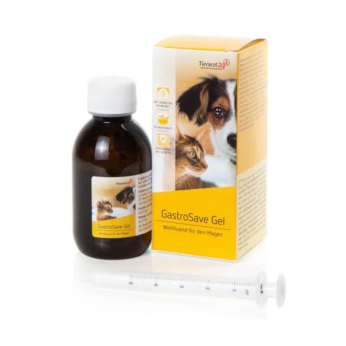 Tierarzt24 GASTROSAVE Gel unterstützt die physiologische Funktion der Magenschleimhaut - 120 ml von Tierarzt24
