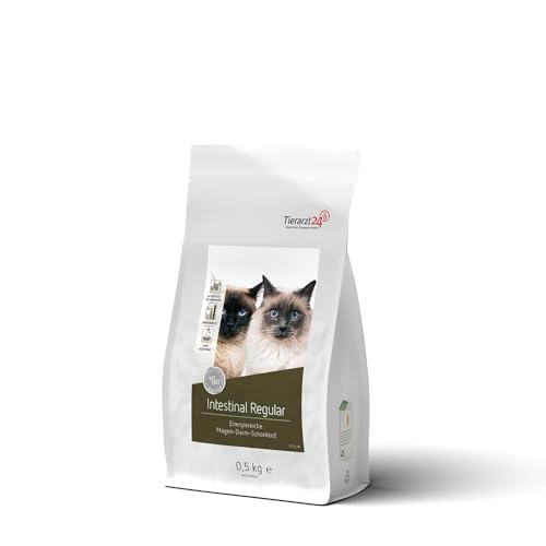 Tierarzt24 Vet Diet Intestinal Regular Trockenfutter für Katzen 0,5kg von Tierarzt24