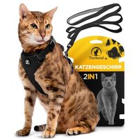 Tierhood Katzengeschirr mit Leine schwarz M Tierhood Katzengeschirr mit Leine schwarz M von Tierhood