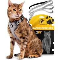 Tierhood Katzengeschirr mit Leine grau S Tierhood Katzengeschirr mit Leine grau S von Tierhood