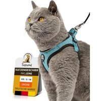 Tierhood Softgeschirr Katze mit Leine hellblau XS Tierhood Softgeschirr Katze mit Leine hellblau XS von Tierhood