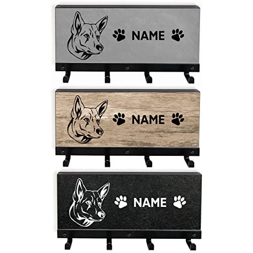 Leinengarderobe für Hunde | Berger Blanc Suisse | Hundegarderobe | Leinenhalter | Personalisiert von Tierisch-tolle Geschenke