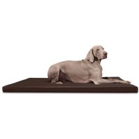 Tierlando CARLOS Ortho-Medic - Orthopädische Hundematte braun 80 cm, 6 cm, 60 cm von Tierlando