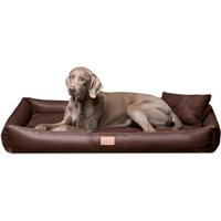 Tierlando CLIFFORD SOFT orthopädisches Hundebett braun 85 cm, 16 cm, 60 cm von Tierlando