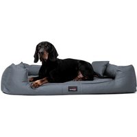 Tierlando GOOFY - Orthopädisches Hundebett aus Polyester inkl. Matratzenschoner grau/ grau 1,1 m, 22 cm, 90 cm Tierlando GOOFY - Orthopädisches Hundebett aus Polyester inkl. Matratzenschoner grau/ grau 1,1 m, 22 cm, 90 cm von Tierlando