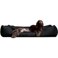 Tierlando MORITZ KOMFORT Hundebett Hundesofa M - XXXL 90 110 130 160 185 cm schwarz 1,1 m, 25 cm, 90 cm von Tierlando