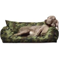 Tierlando NEMO Hundebett Hundesofa S M L Hundekorb Katzenbett 65 80 100cm muschel 1 m, 25 cm, 80 cm von Tierlando